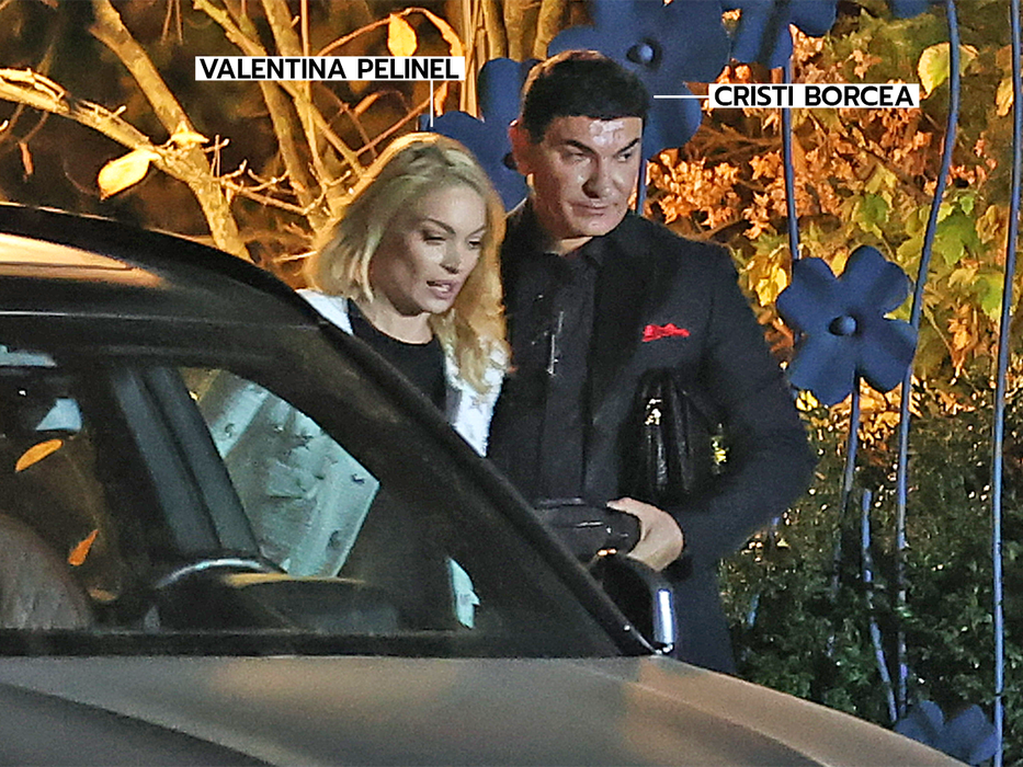 Cristian Borcea și Valentina Pelinel, după o seară perfectă (SURSA FOTO: CANCAN.RO)