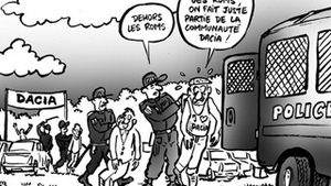Francezii se iau iar de romani! Ai Dacia= esti tigan!