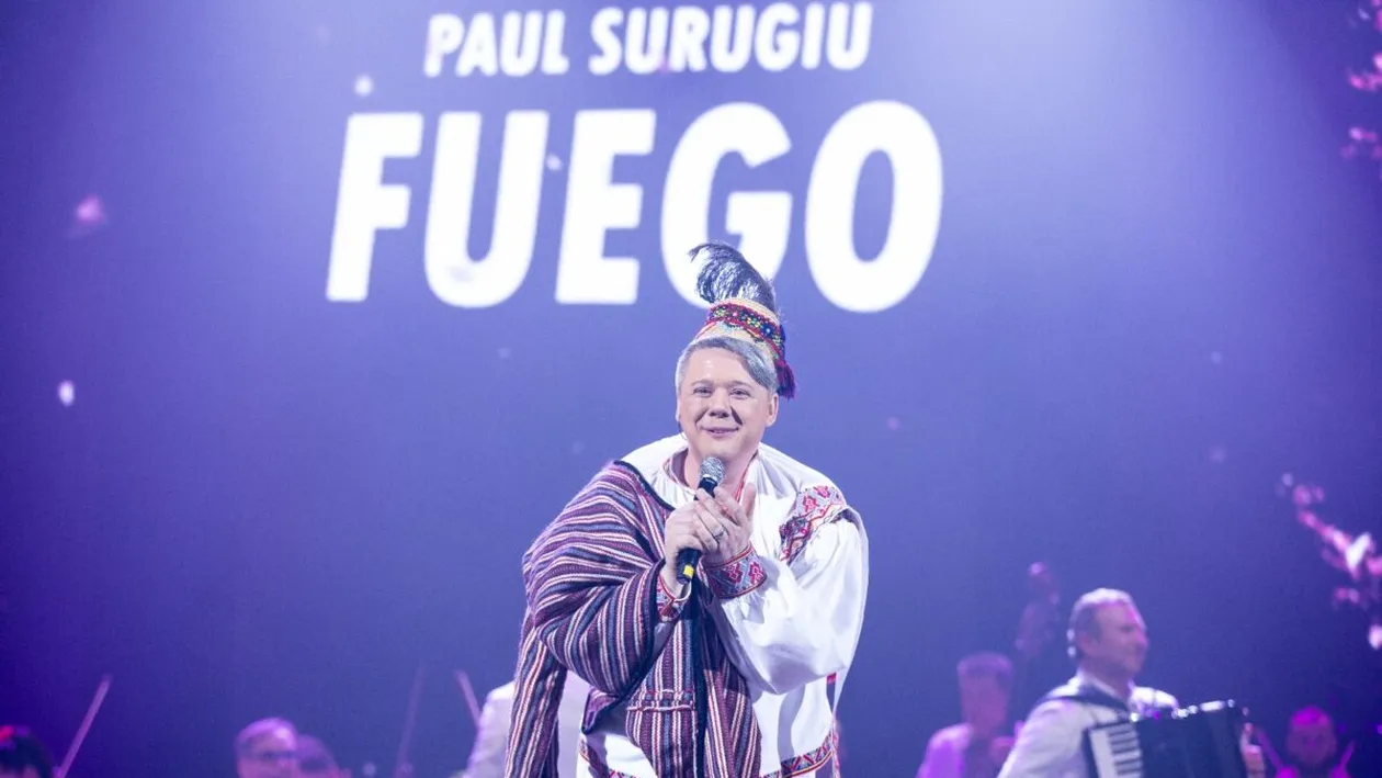Fuego, show total cu folclor la Sala Palatului