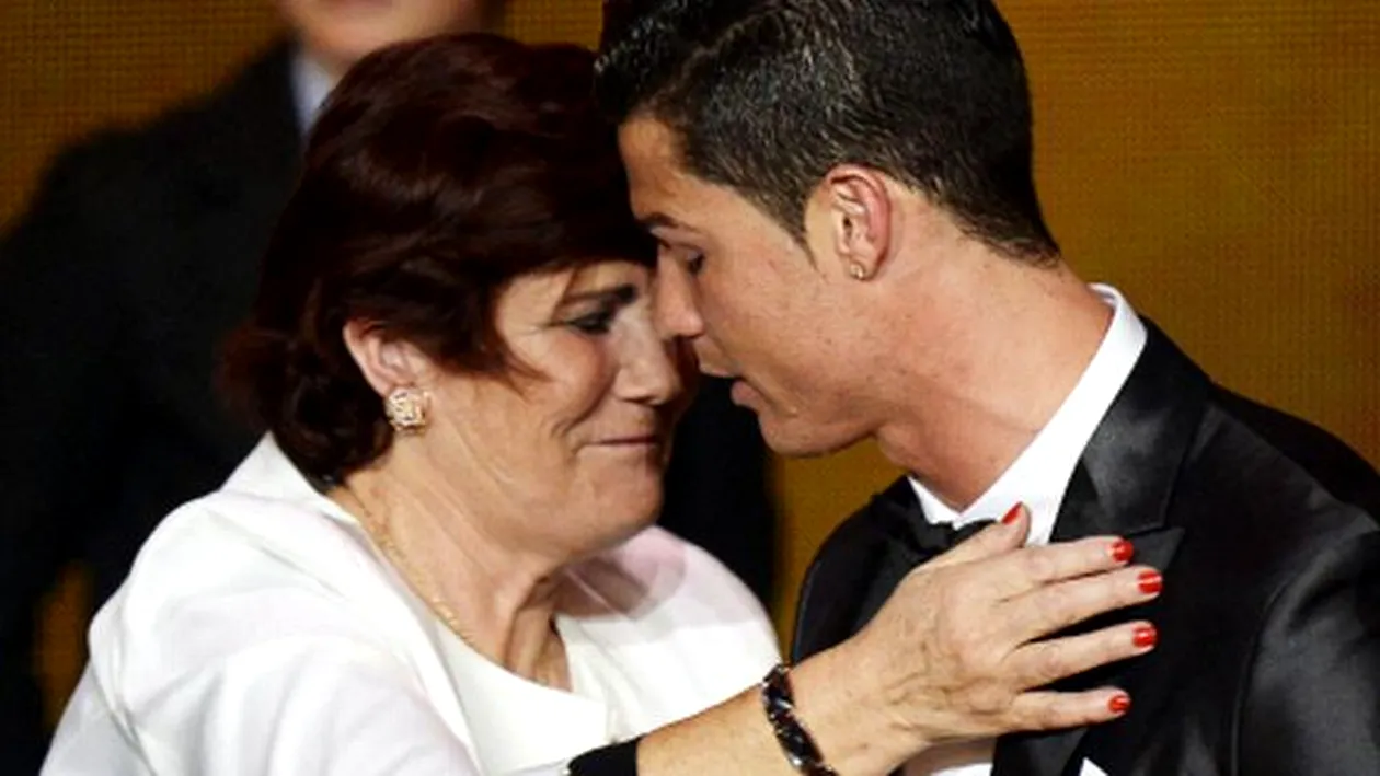 Mama lui Cristiano Ronaldo, retinuta de Politie! Incerca sa plece din tara cu 55.000 de euro!