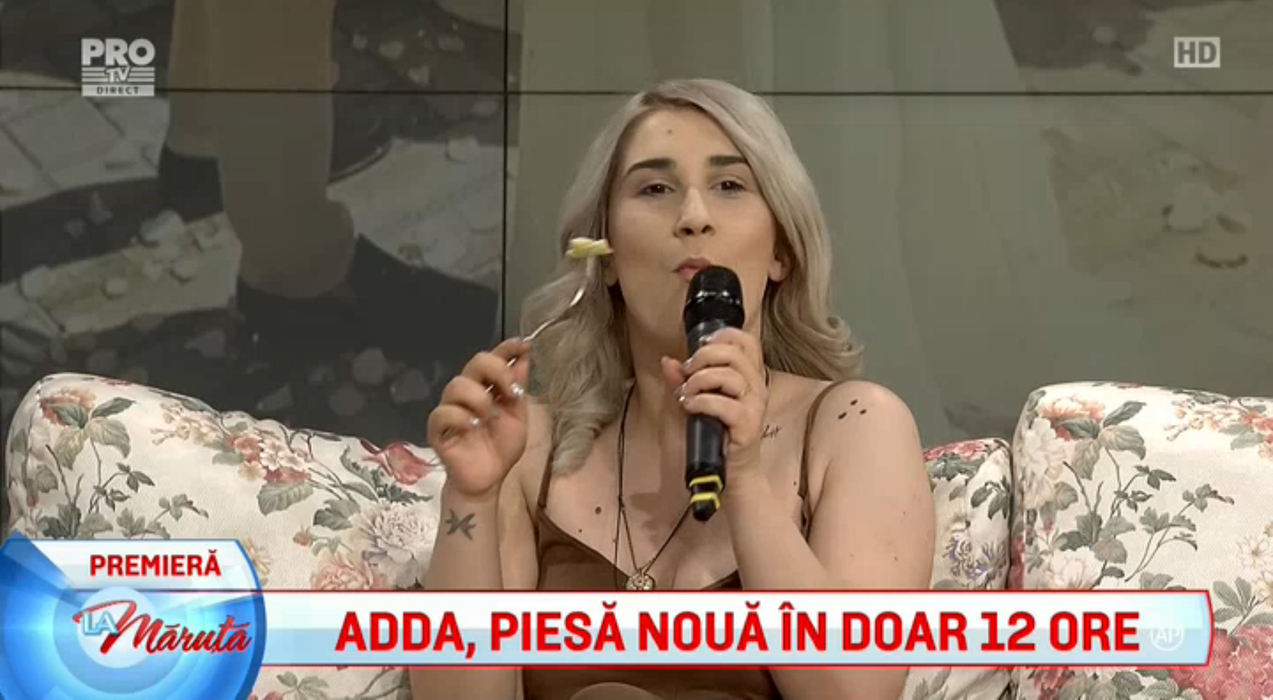 Adda, prima apariţie în direct după ce a leşinat pe stradă! Cum se simte acum şi cum explică ce s-a întâmplat