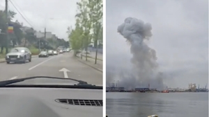 Autoevacuare în masă în apropierea Portului Constanța după explozie! Zeci de persoane părăsesc zona
