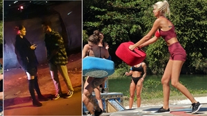 Cine este și ce înâlțime are iubitul Laurei Giurcanu. Faimoasa de la Survivor are 1.85 metri, dar el..