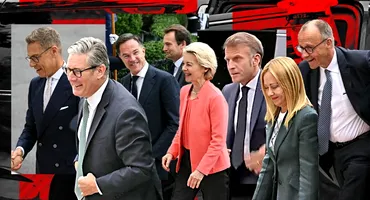 Zelenski, discuții cu liderii UE și Donald Trump la Casa Albă. Primele imagini de la întâlnirea momentului