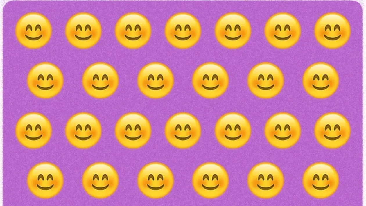 Iluzie optică virală |  Găsiți emoji-ul trist în cel mult 3 secunde!