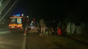 Atelaj făcut praf de o mașină. Căruțașul era băut. Și-a pus în pericol propriul copil