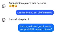 BANC | ,,Bună dimineața raza mea de soare