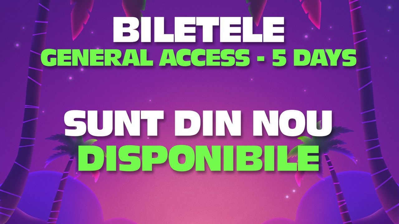 Val nou de bilete pentru BEACH, PLEASE! Tichetele s-au pus în vânzare și sunt limitate!