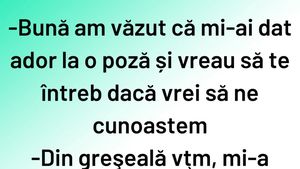 BANCUL ZILEI | "Din greșeală, vțm. Mi-a căzut zacuscă pe telefon"