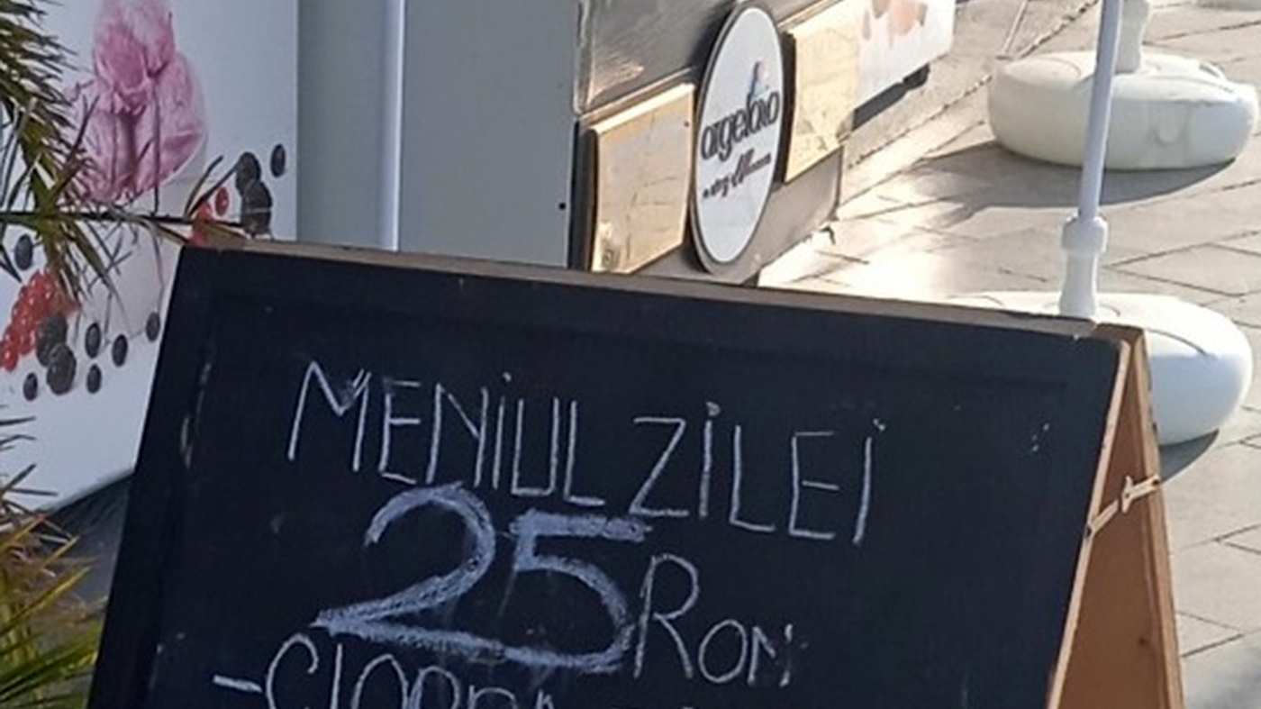 Un turist a comandat "meniul zilei" la 25 de lei, într-un restaurant din Neptun. Ce a primit, de fapt