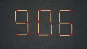 Test IQ exclusiv pentru genii | Mutați 2 chibrituri, pentru a transforma 906 în cel mai mare număr cu putință