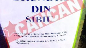 A lipit sute de afise Incercand sa o gaseasca pe fata de care s-a Indragostit