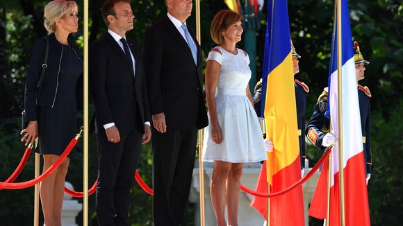 Preşedintele Franţei, Emmanuel Macron, vizită în România