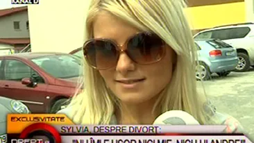 VIDEO Primele declaratii ale Sylviei dupa despartirea de Andrei! Vezi cum raspunde acuzatiilor sotului!