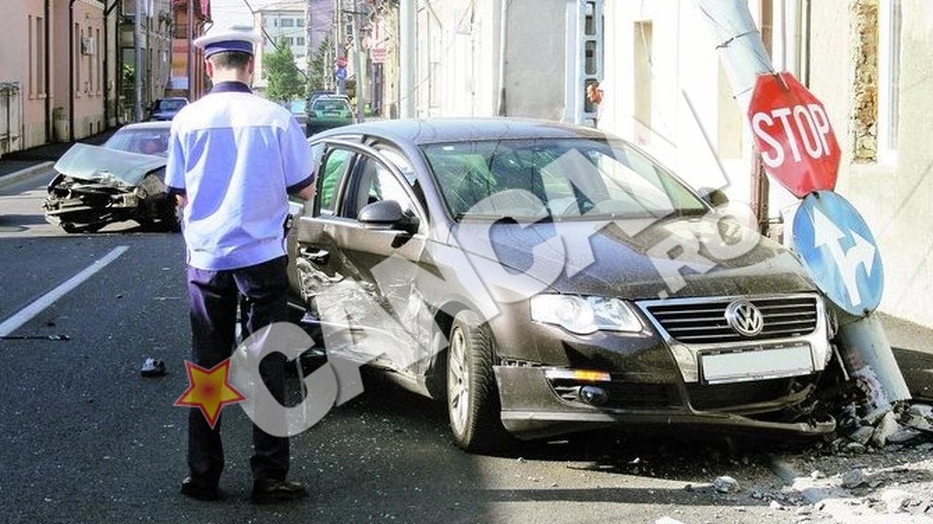 Se grabea la antrenament! Primorac a rupt un stalp din Turnu Severin