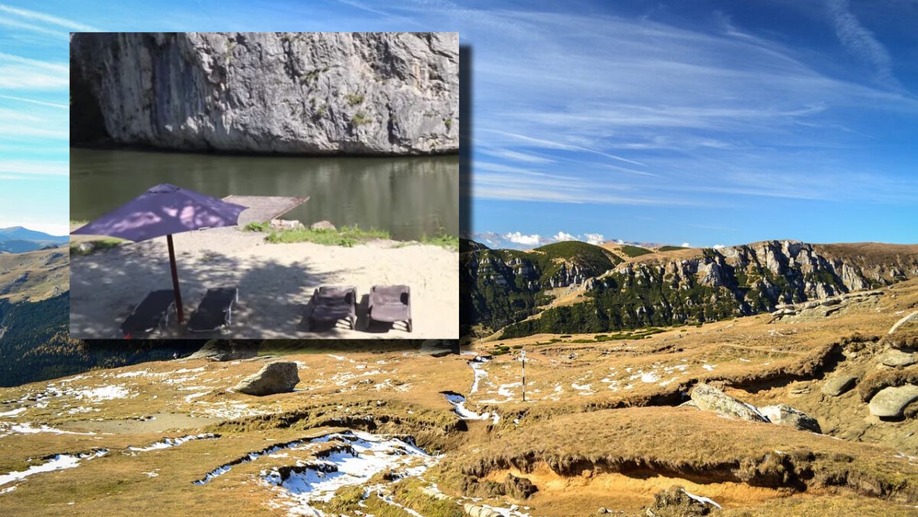 Plaja ascunsă în inima munților, în România. Zona pe care nu mulți turiști o cunosc, prețul pentru o noapte de cazare începe de la 120 de lei
