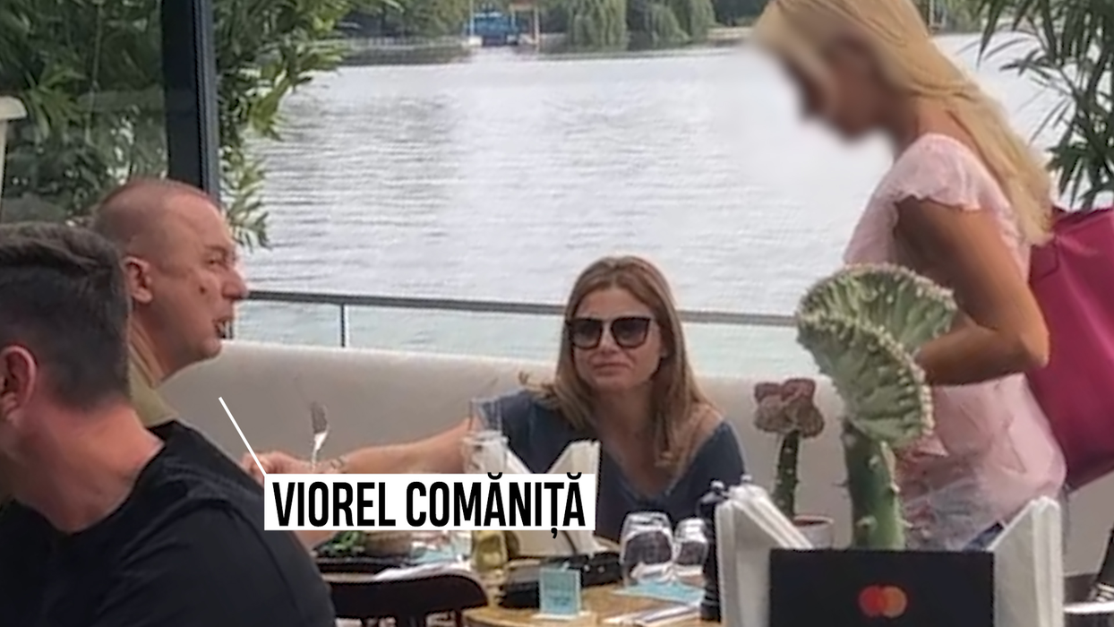 Fostul șef al Vămilor, la masă cu soția