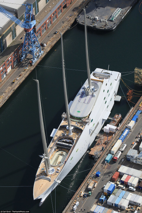 Sailing Yacht A este cel mai mare iaht din lume, în valoare de 400 de milioane de euro!