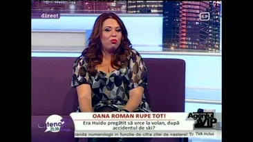 VIDEO Oana Roman da cu noroi in Huidu: Serban oricum este un om teribilist caruia i-a placut sa se joace cu viata