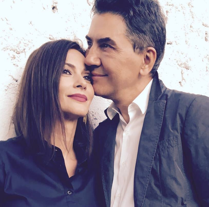 Andreea Berecleanu alături de soțul ei, medicul Constantin Stan