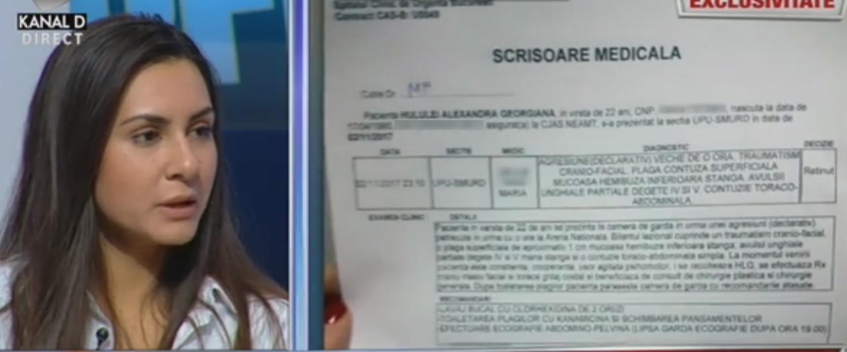 Sursă foto: captură TV Kanal D