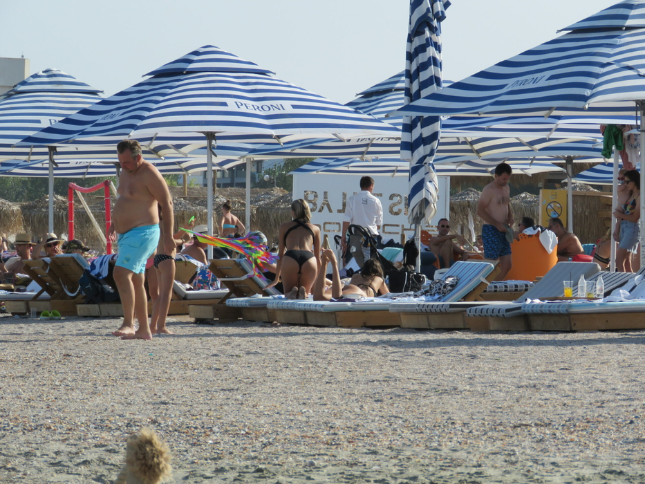 Ramona Olaru a fost atracția plajei de la Mamaia (Foto: CANCAN.RO)