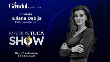 Marius Tucă Show începe marți, 11 octombrie, de la ora 20.00, live pe gândul.ro