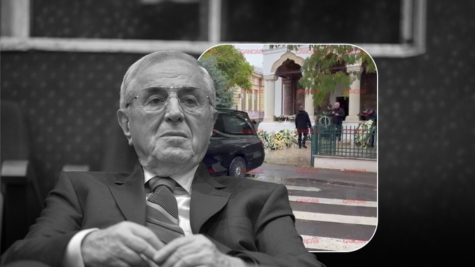 Viorel Păunescu, condus pe ultimul drum! Sicriul cu trupul neînsuflețit al omului de afaceri a fost depus în Cimitirul Bellu