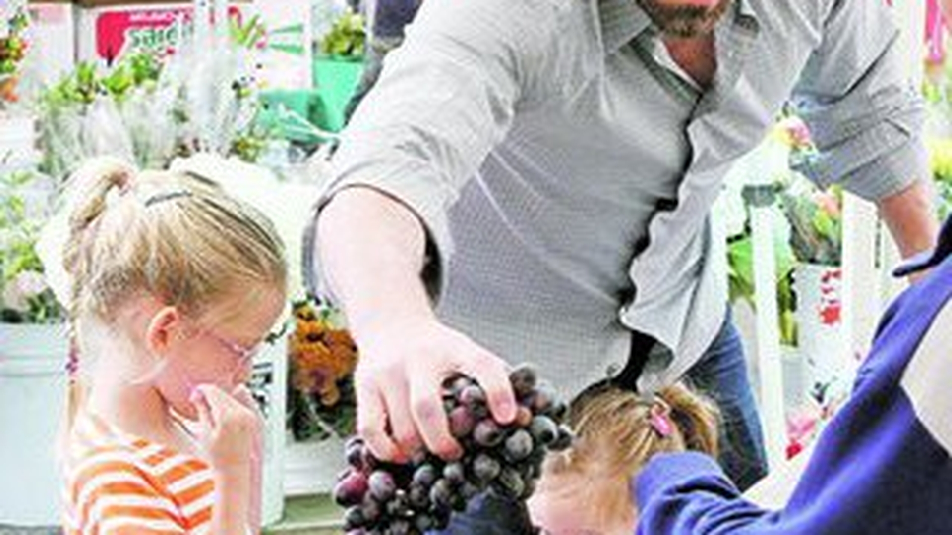Ben Affleck, ca o gospodina la piata