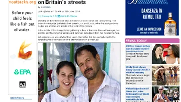 Rrom din Tandarei, condamnat in Anglia pentru ca si-a trimis fiica la cersit!