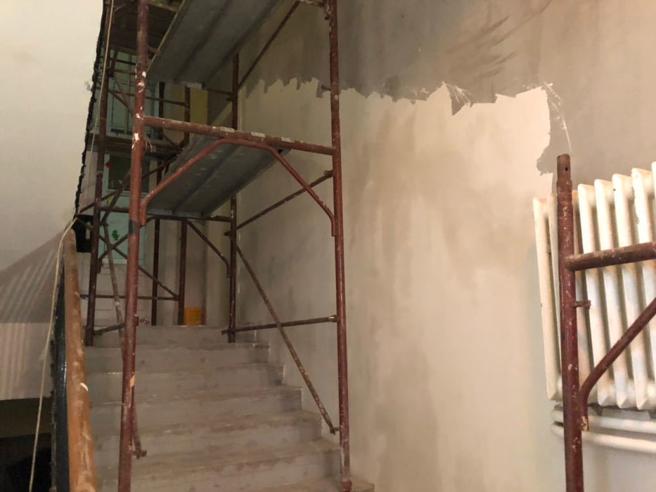 Şantierul de la spital, posibil datorită tinerilor care s-au săturat să aştepte "minuni"