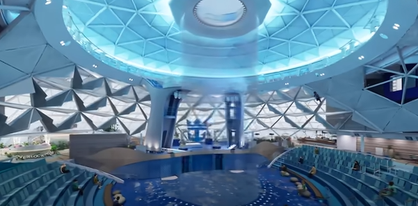 Cum arată cea mai mare navă din lume, Icon of the Seas. Depășește de 5 ori Titanicul și va găzdui aproape 8.000 de oameni