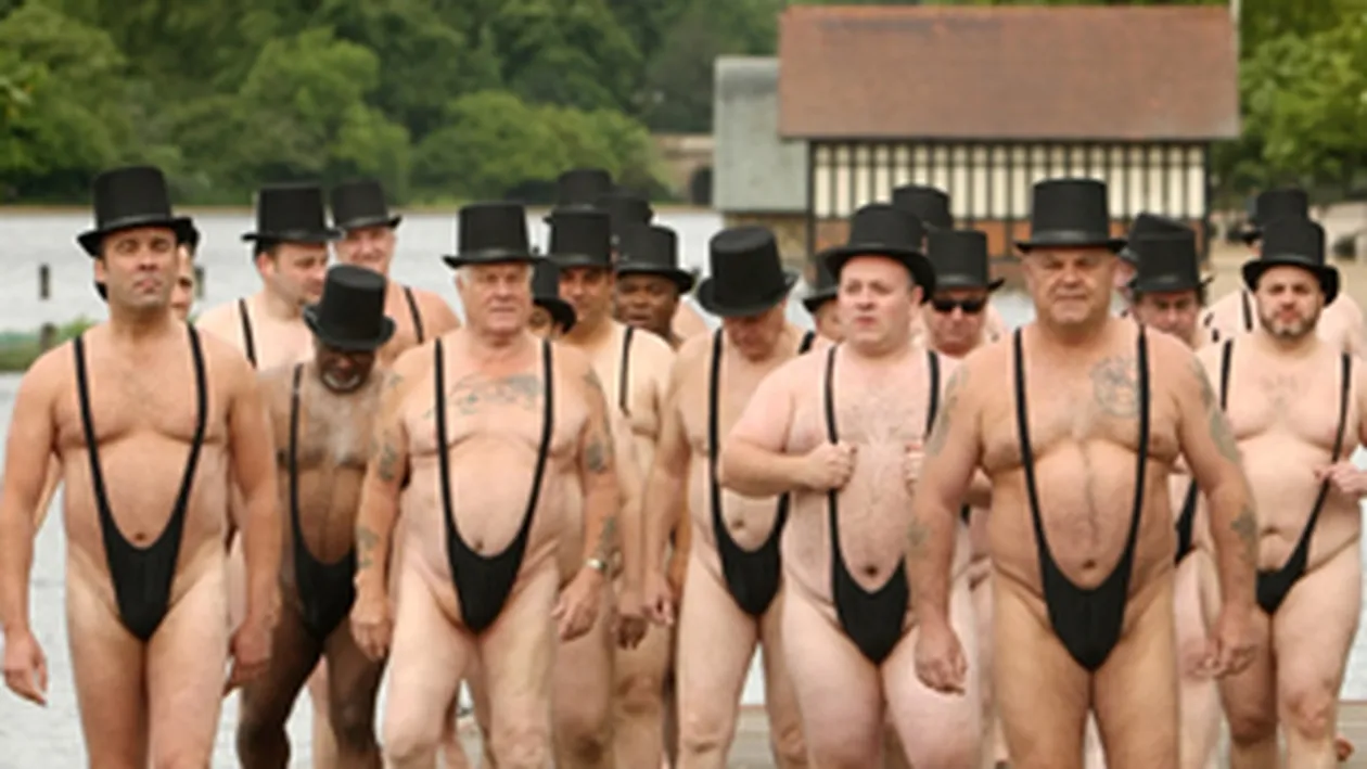 Fac reclama in costumul lui Borat!