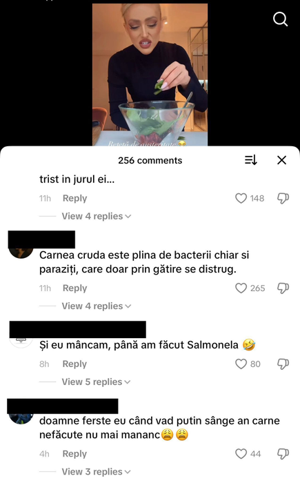 Comentariile românilor.