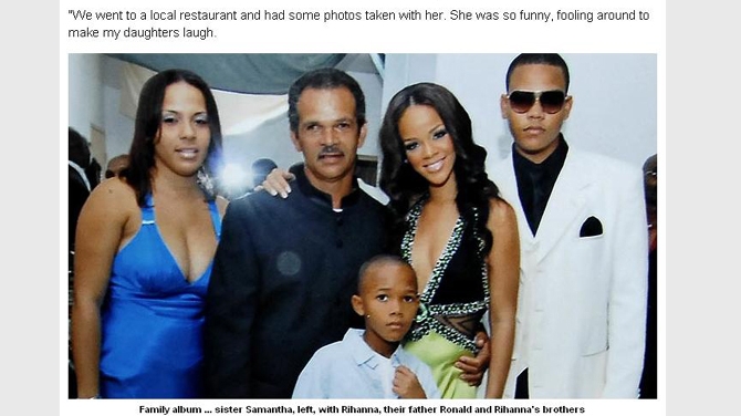 Rihanna are o familie secreta! VEZI AICI  fotografii cu surorile si fratele ei!