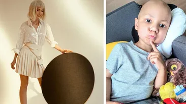 Andreea Bălan, în lupta pentru viață a unui băiețel diagnosticat cu o tumoră la creier