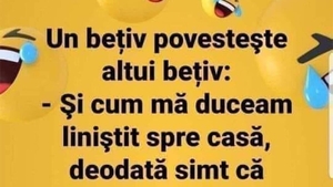 Bancul de weekend | Povestea unui bețiv