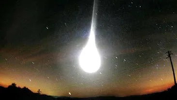 VIDEO. Meteorit prăbușit lângă șosea, în județul Buzău!