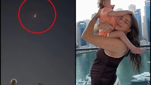 Iustina, prinsă în Dubai de bombardamentele din Emirate: ”Mi-e foarte frică”