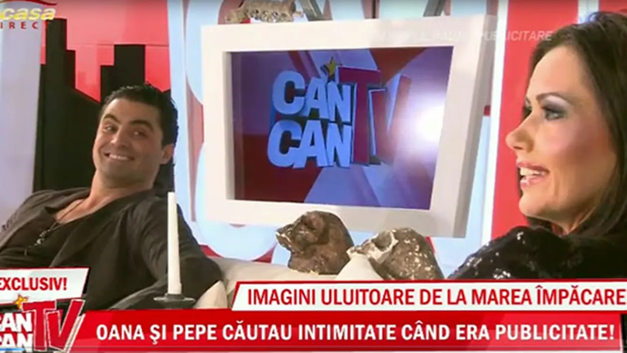 VIDEO Detalii de culise de la intalnirea dintre Pepe si Oana de la CANCAN TV: Esti mai frumoasa cand zambesti / Nu vrei sa ne vedem intr-un mediu privat?