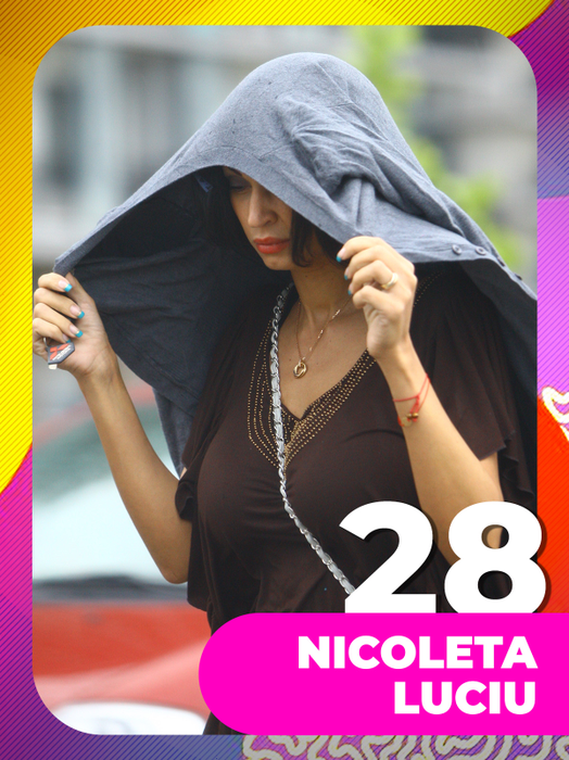 TOP 30 fete-sexy chiar şi atunci când afară plouă. Monica Gabor, Anna Lesko şi Bianca Drăguşanu s-au udat… la propriu!