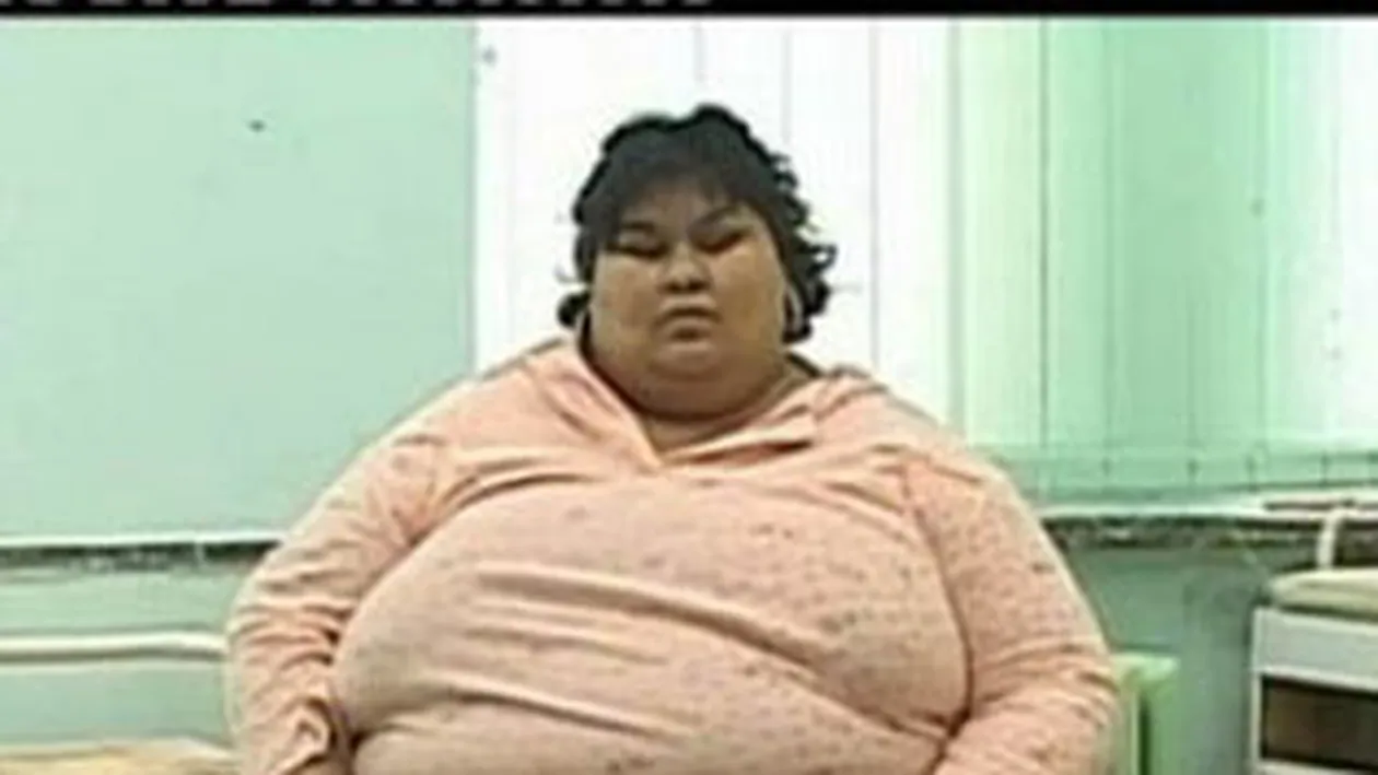 Cea mai grasa femeie din Romania a murit la cinci luni dupa ce a nascut!