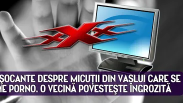 DECLARAŢII ŞOCANTE despre micuţii din Vaslui care se uită la filme PORNO. O vecină povesteşte ÎNGROZITĂ