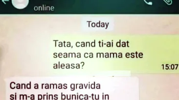 BANC | Tată, când ți-ai dat seama că mama e aleasa?