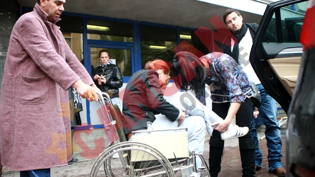VIDEO A plans de durere! Bianca Dragusanu a fost dusa pe brate la spital