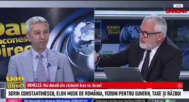 Sorin Constantinescu a răbufnit la Dan Diaconescu DIRECT: ”Nu o să funcționeze Guvernul ăsta!”