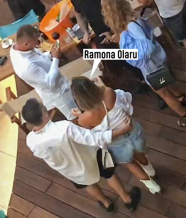 Ramona Olaru, distracție cu prietenii la mare