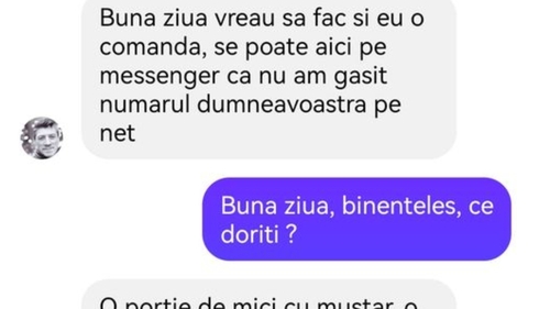 Bancul zilei | “Bună ziua! Vreau să fac și eu o comandă”