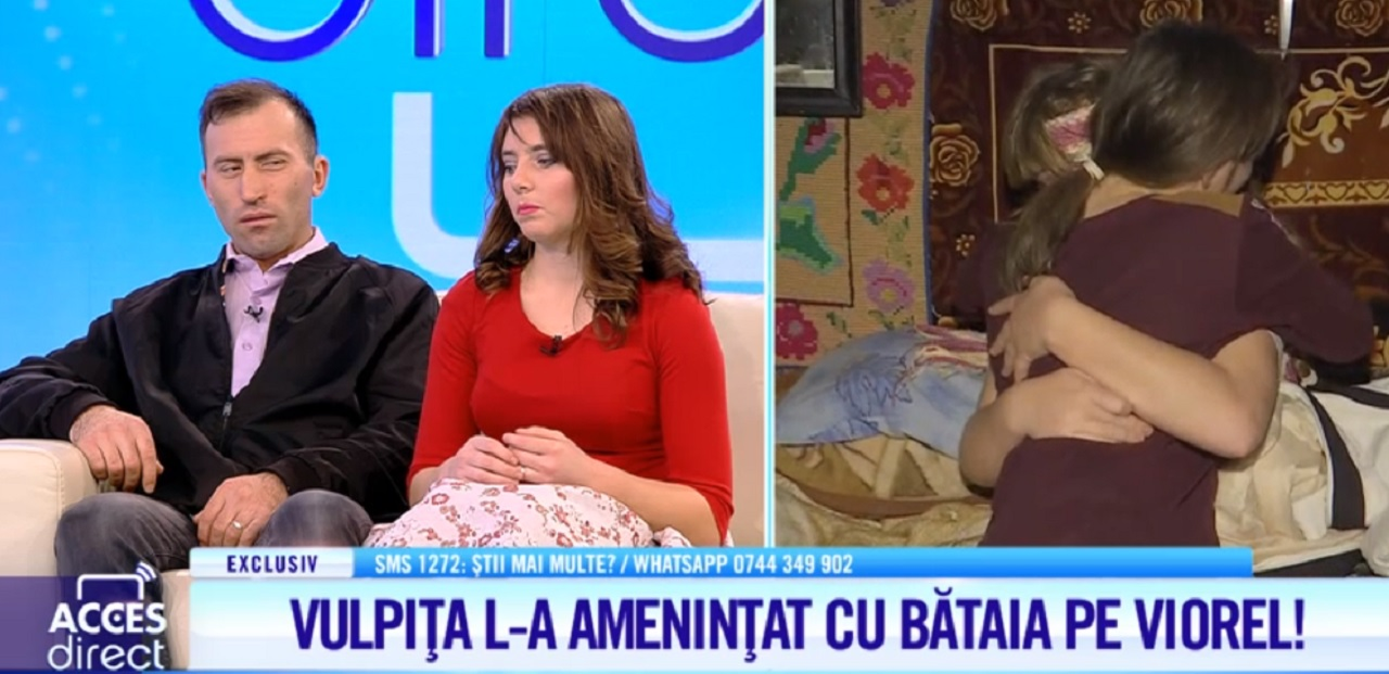 Vulpița se desparte de soțul ei, Viorel Stegaru. Anunțul a fost făcut în direct, la TV