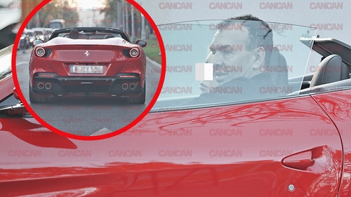 Life hack: Cum să treci "neobservat"!  Mogulul calapoadelor "curăță pistoanele" de la Ferrari Portofino în față la Casa di David